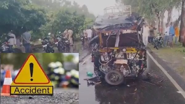 truck collides with auto truck collides with auto