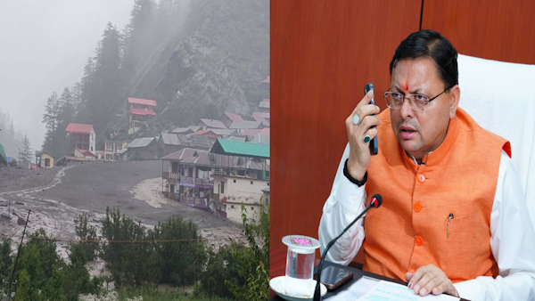 Uttarkashi Cloudburst CM pushkar Dhami returned Andhra Pradesh charge 130 rescues complete update