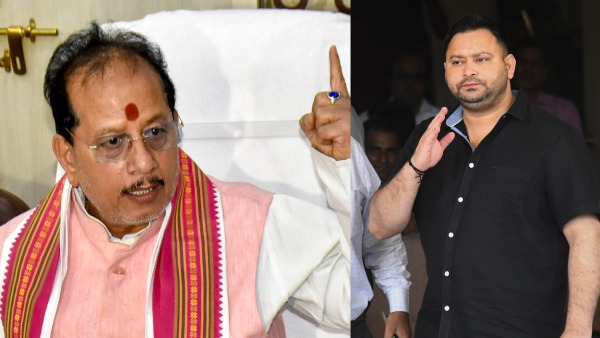Vijay Kumar Sinha Tejashwi Yadav voter list controversy