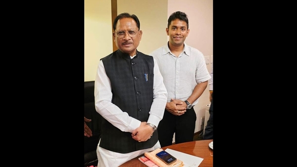 Vishnu Dev Sai Meets Avinash Tiwari in Japan
