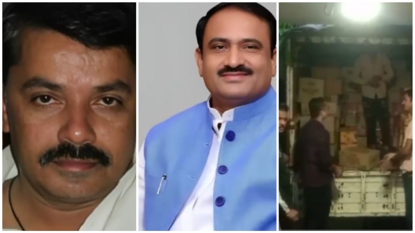 Lakhs of illegal liquor seized from Sagar Khurai MLA Bhupendra Singh s nephew s farmhouse ended relations