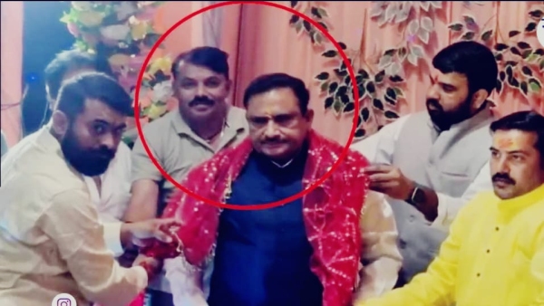 Lakhs of illegal liquor seized from Sagar Khurai MLA Bhupendra Singh s nephew s farmhouse ended relations