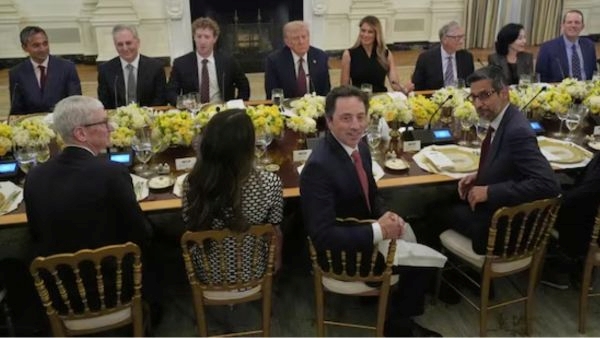 Donald Trump hosts tech CEO