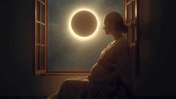 Chandra Grahan 2025 Lunar Eclipse Pregnant Woman Chandra Grahan 2025 Lunar Eclipse Pregnant Woman