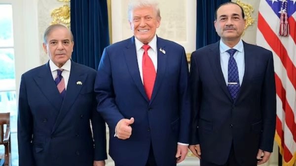 Shehbaz Sharif and Asim Munir with Donald Trump Shehbaz Sharif and Asim Munir with Donald Trump