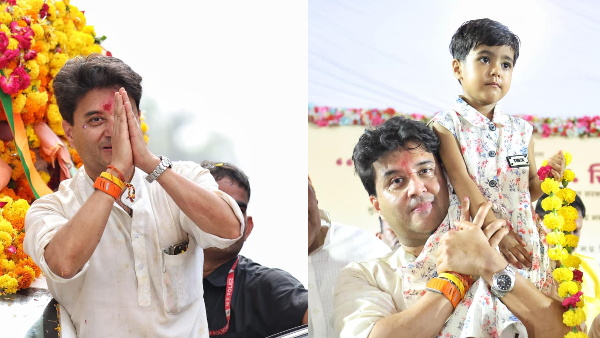 Jyotiraditya Scindia in Morena