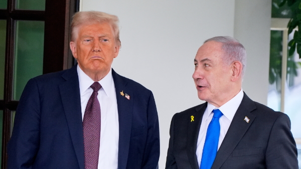 trump and israeli Prime Minister