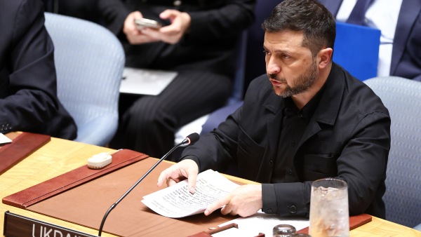 Ukraine President Zelensky on India