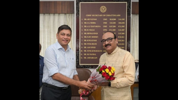 Vikas Sheel Becomes Chhattisgarh Chief Secretary