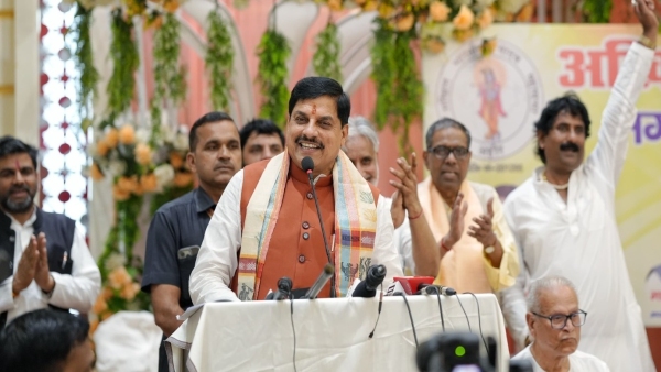 CM Mohan Yadav on Bihar tour sang praises of Krishna and Bhojpuri culture in Patna CM Mohan Yadav on Bihar tour sang praises of Krishna and Bhojpuri culture in Patna