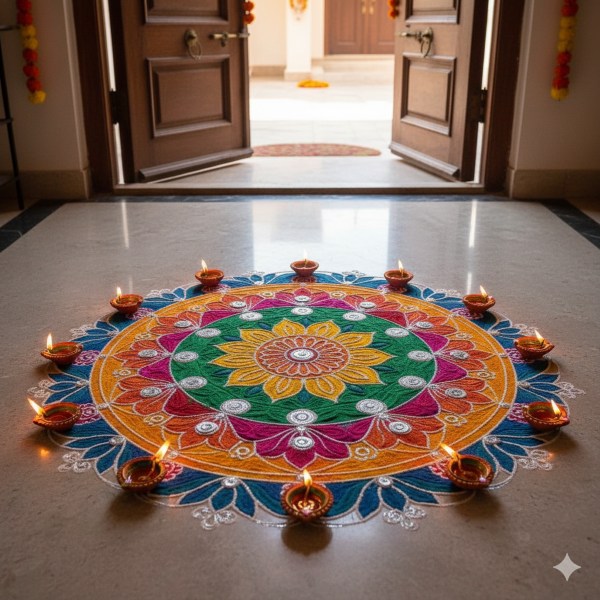 Dhanteras Rangoli Designs 2025