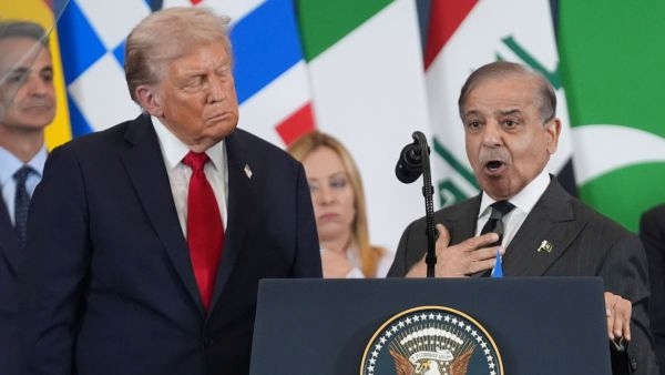 Donald Trump Shehbaz Sharif
