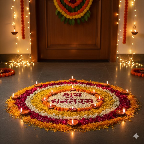 Dhanteras Rangoli Designs 2025