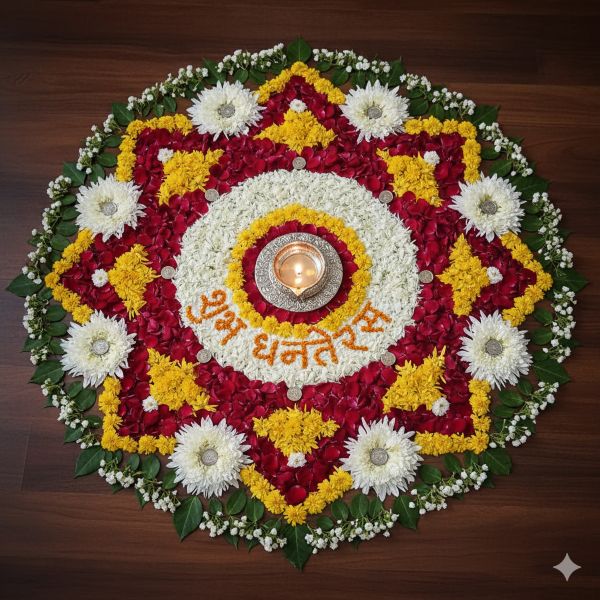 Dhanteras Rangoli Designs 2025