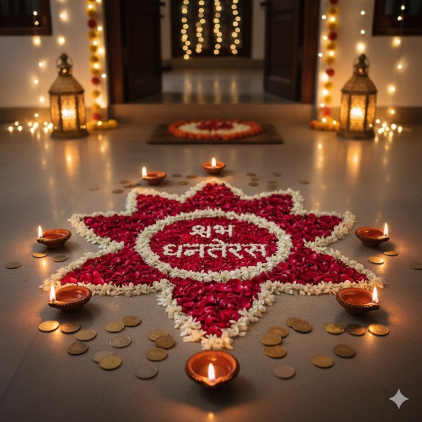 Dhanteras Rangoli Designs 2025