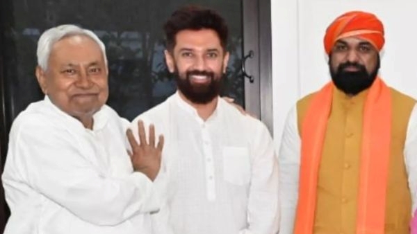 nitish kumar samrat chaudhary chirag paswan