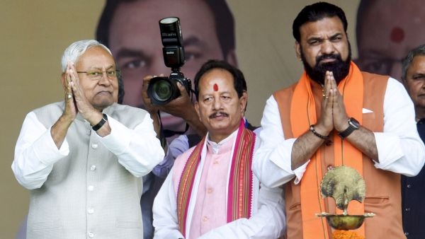 Nitish Kumar Vijay Kumar Sinha Samrat Choudhary Nitish Kumar Vijay Kumar Sinha Samrat Choudhary