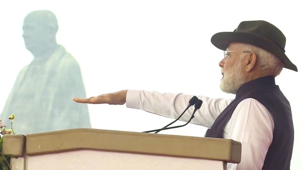 PM Modi during Rashtriya Ekta Diwas