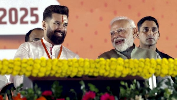 Chirag Paswan with Union Minister Chirag Paswan with Union Minister