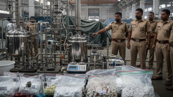 Delhi Drugs Bust Delhi Drugs Bust