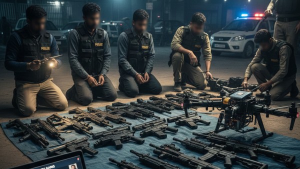 Delhi Foreign Weapons Recovered Delhi Foreign Weapons Recovered