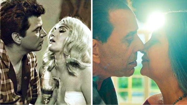 Dharmendra Kissing Scene Dharmendra Kissing Scene