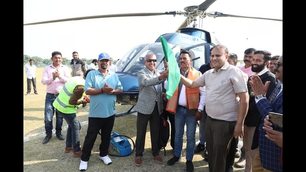 Madhya Pradesh Launches New Heli Tourism Service