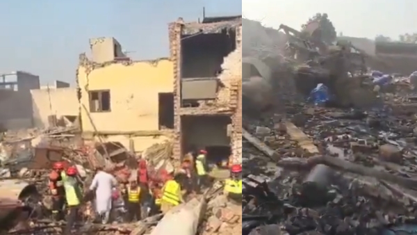 Pakistan Factory Blast