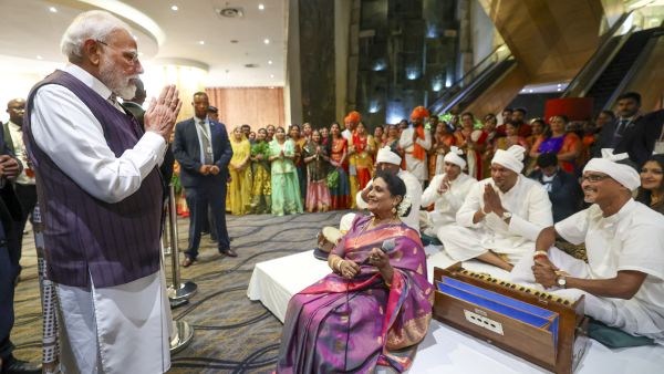 pm modi receives a warm welcome pm modi receives a warm welcome