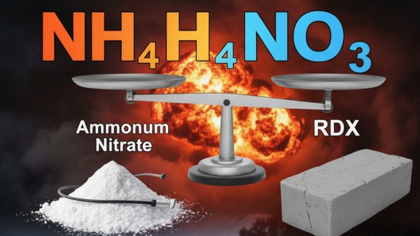 RDX vs Ammonium Nitrate RDX vs Ammonium Nitrate