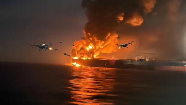 Russia oil tanker Virat Attack Russia oil tanker Virat Attack