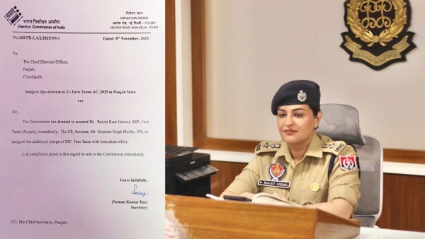 SSP Ravjot Kaur Grewal Suspended SSP Ravjot Kaur Grewal Suspended