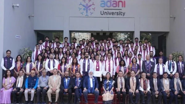 Adani university convocation Adani university convocation
