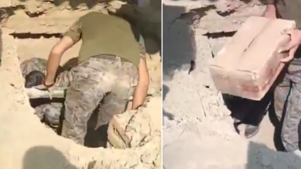 Bihar Illicit Alcohol Hidden Underground Warehouse