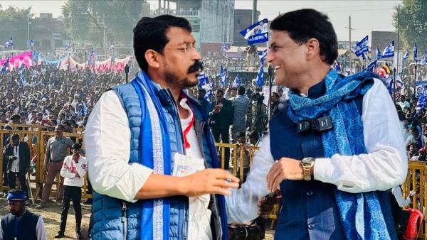 MP Crowds gathered at Indergarh rally Damodar Singh Yadav strength in Sevda BJP-Congress