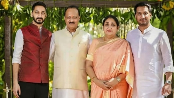 Ajit Pawar Family Photo Ajit Pawar Family Photo