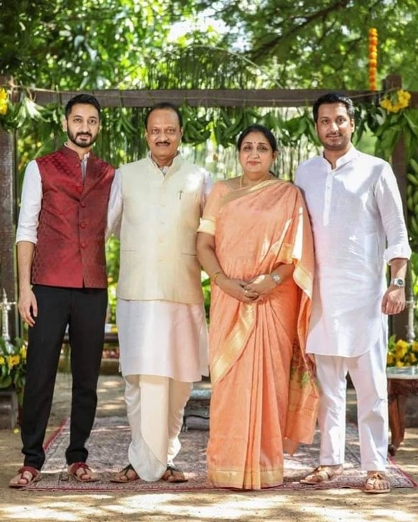 Ajit Pawar Family Tree