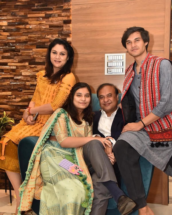 Himanta Biswa Sarma Family Himanta Biswa Sarma Family