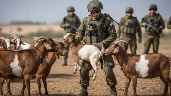 Israel IDF soldiers goat theft Israel IDF soldiers goat theft