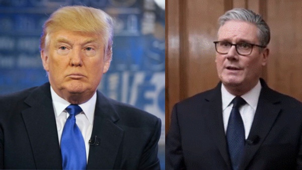 Keir Starmer vs Donald Trump Keir Starmer vs Donald Trump