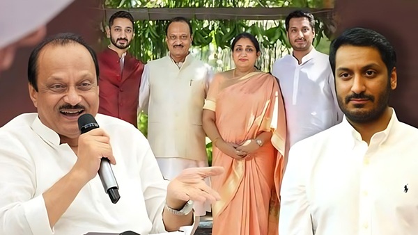 NCP chief Ajit Pawar death wife son NCP chief Ajit Pawar death wife son