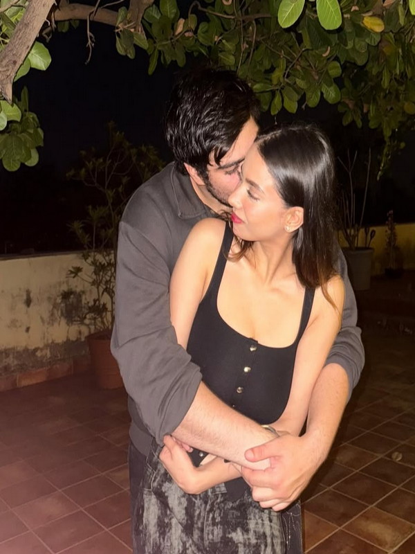 Salman Khan nephew Ayaan Agnihotri engaged with girlfriend Salman Khan nephew Ayaan Agnihotri engaged with girlfriend