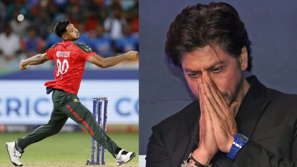 IPL 2026: 'एयरपोर्ट से बाहर नहीं निकल पाएंगे', मुस्तफिजुर को लेकर शाहरुख  खान की KKR को मिली धमकी | shah rukh khan kkr bangladeshi player mustafizur  controversy ipl 2026 - Hindi Oneindia