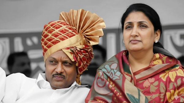 Sunetra Pawar AJit Pawar Sunetra Pawar AJit Pawar