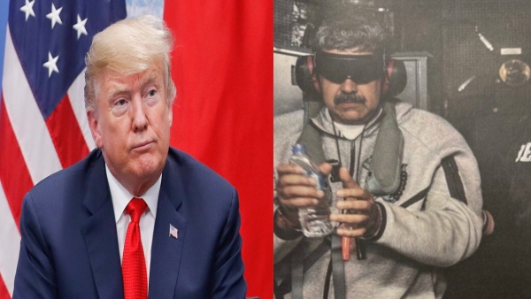 donald-trump-shares-first-photo-captured-venezuela-president-nicolas-maduro