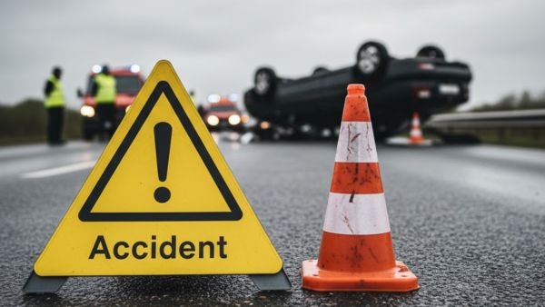 mathura-road-accident mathura-road-accident