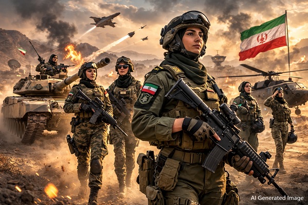 Iranian Soldiers Female