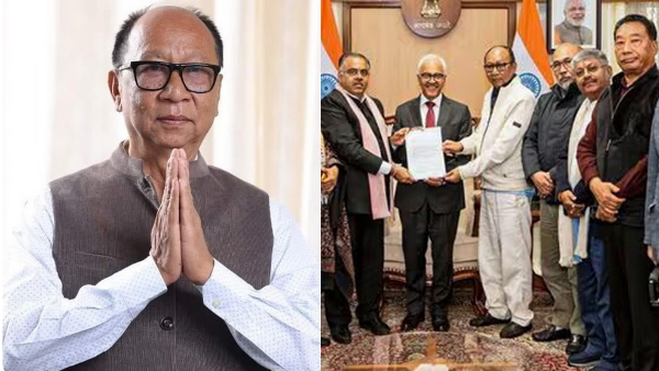 Manipur new CM Yumnam Khemchand Singh takes oath Manipur new CM Yumnam Khemchand Singh takes oath