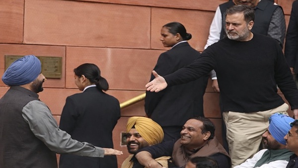 Rahul Gandhi Ravneet Bittu Clash