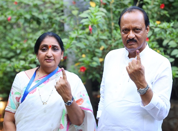 Sunetra Pawar wife Ajit Pawar